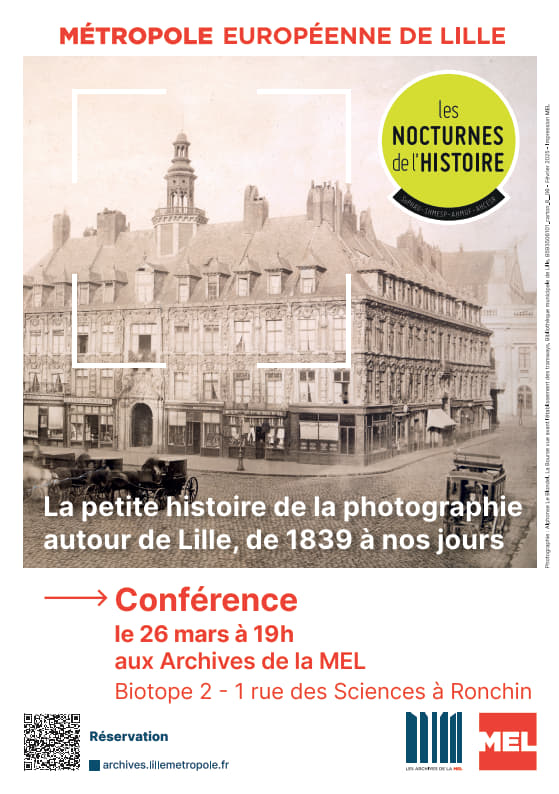  petite histoire de la photographie autour de Lille, de 1839 à nos jours